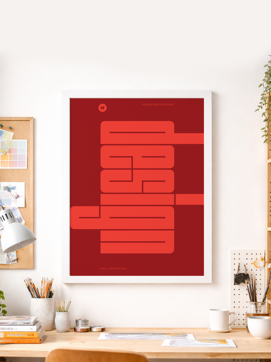 Design Typography Poster