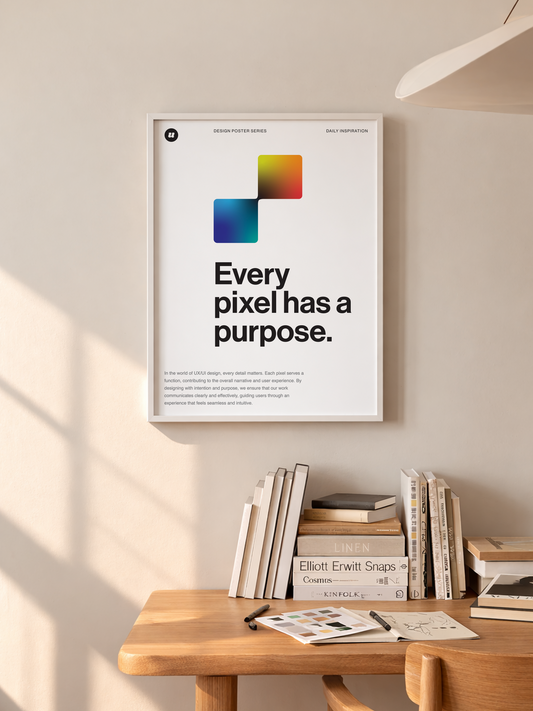 Pixel Purpose | Design Poster