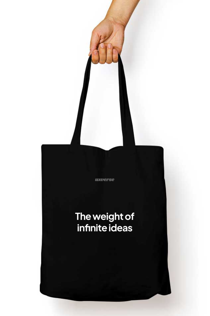 Weight of infintie ideas