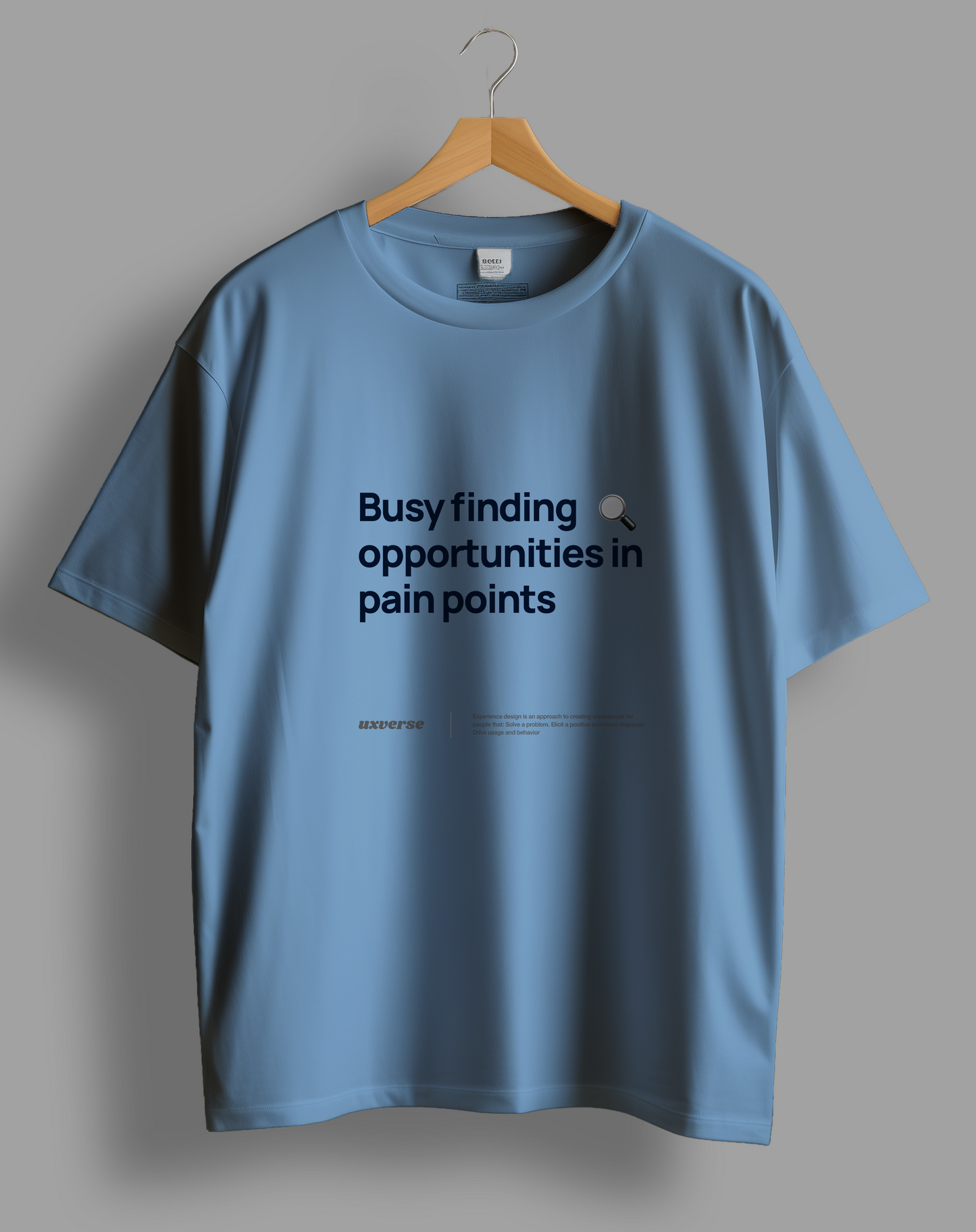 Opportunities in pain points | Unisex UX Design Tshirt