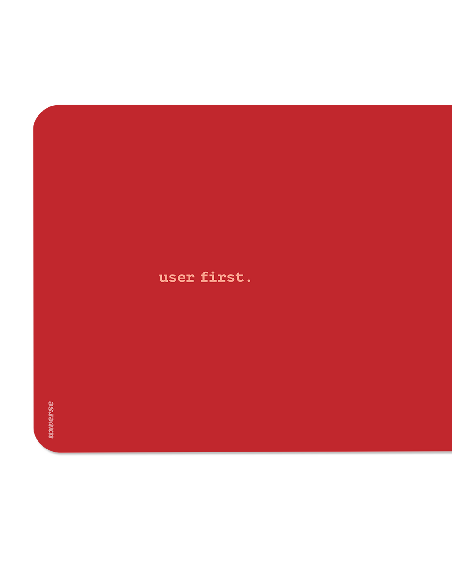 User First | UX Desk Mat