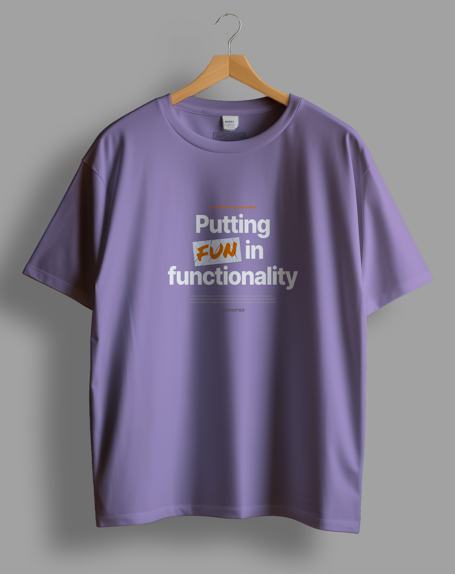 Fun in functionality | Unisex UX Design Tshirt