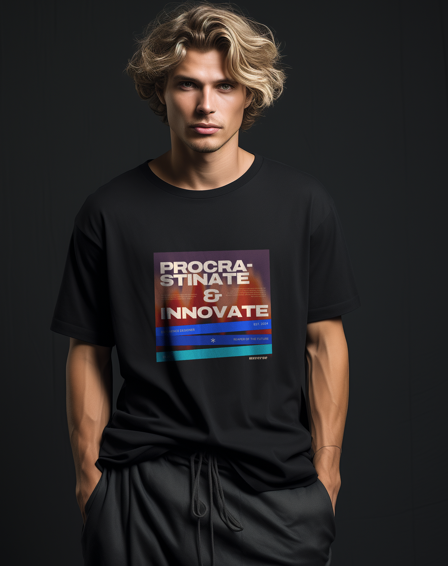 Procrastinate & Innovate | Unisex UX Design Tshirt