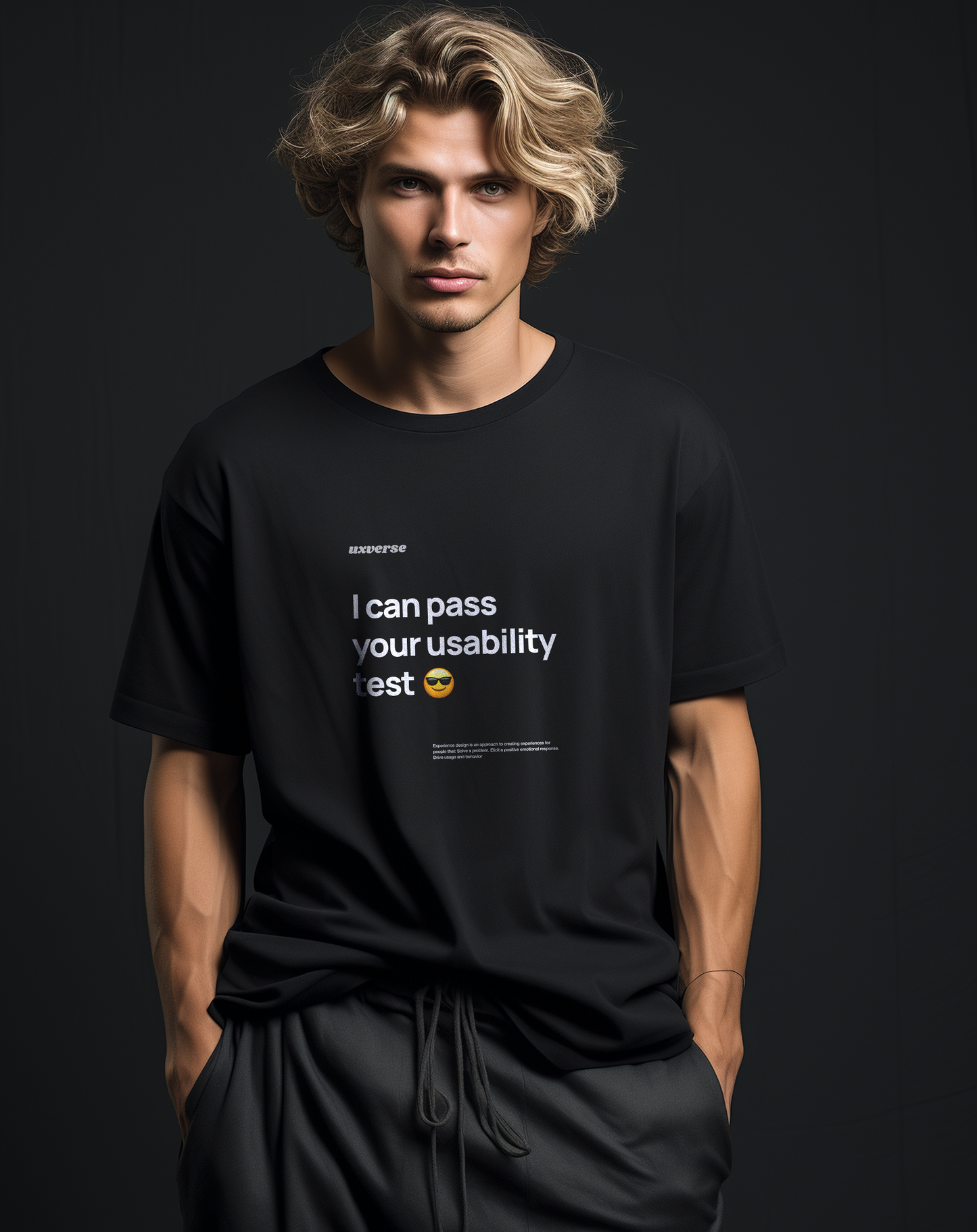 Usability test | Unisex UX Design Tshirt