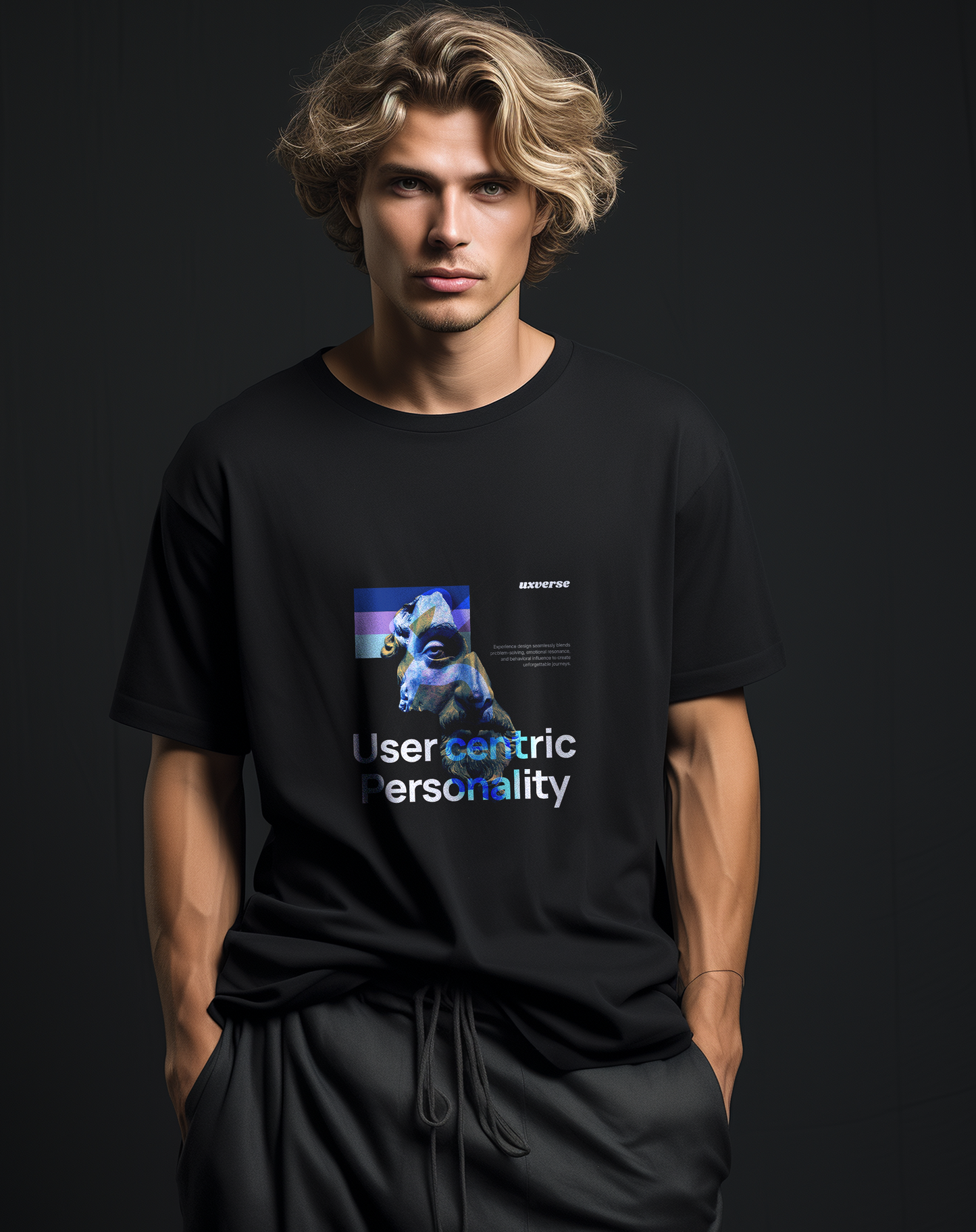 User-centric personality | Unisex UX Design Tshirt
