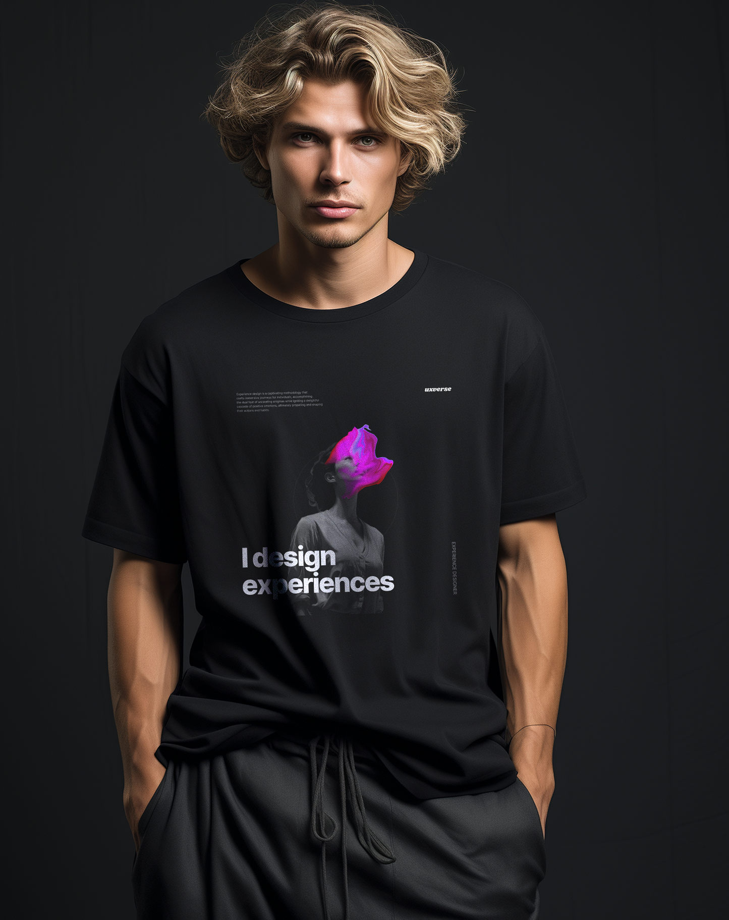 Girl designs experiences | Unisex UX Design Tshirt