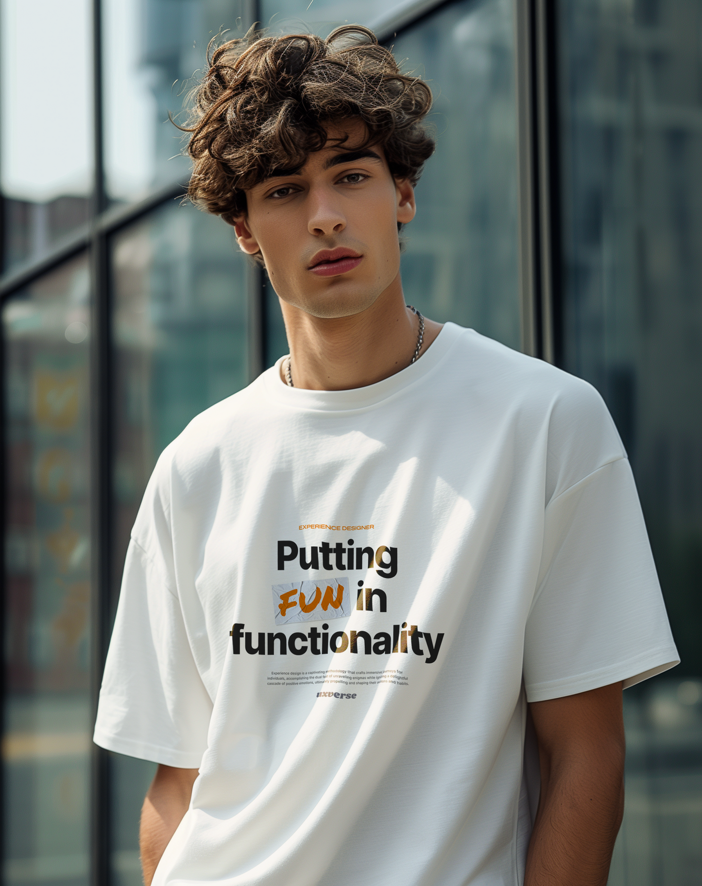 Fun in functionality | Unisex UX Design Tshirt