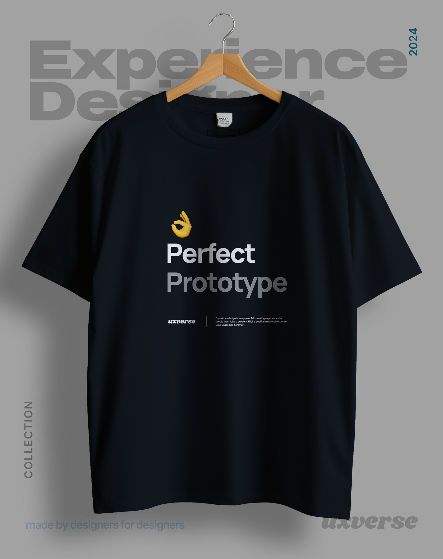 Perfect prototype | Unisex UX Design Tshirt