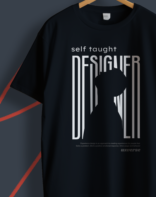 Self-taught Designer | Unisex UX Design Tshirt