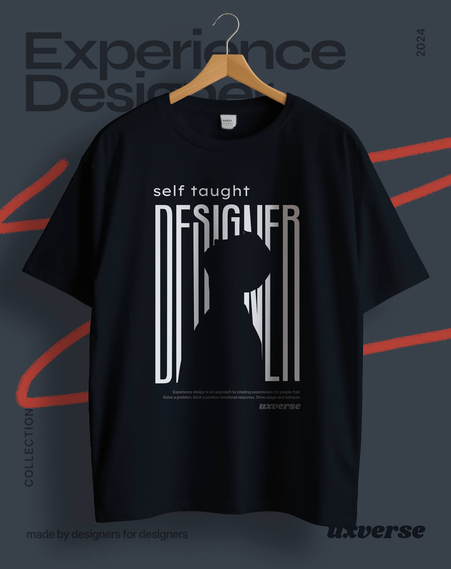Self-taught Designer | Unisex UX Design Tshirt