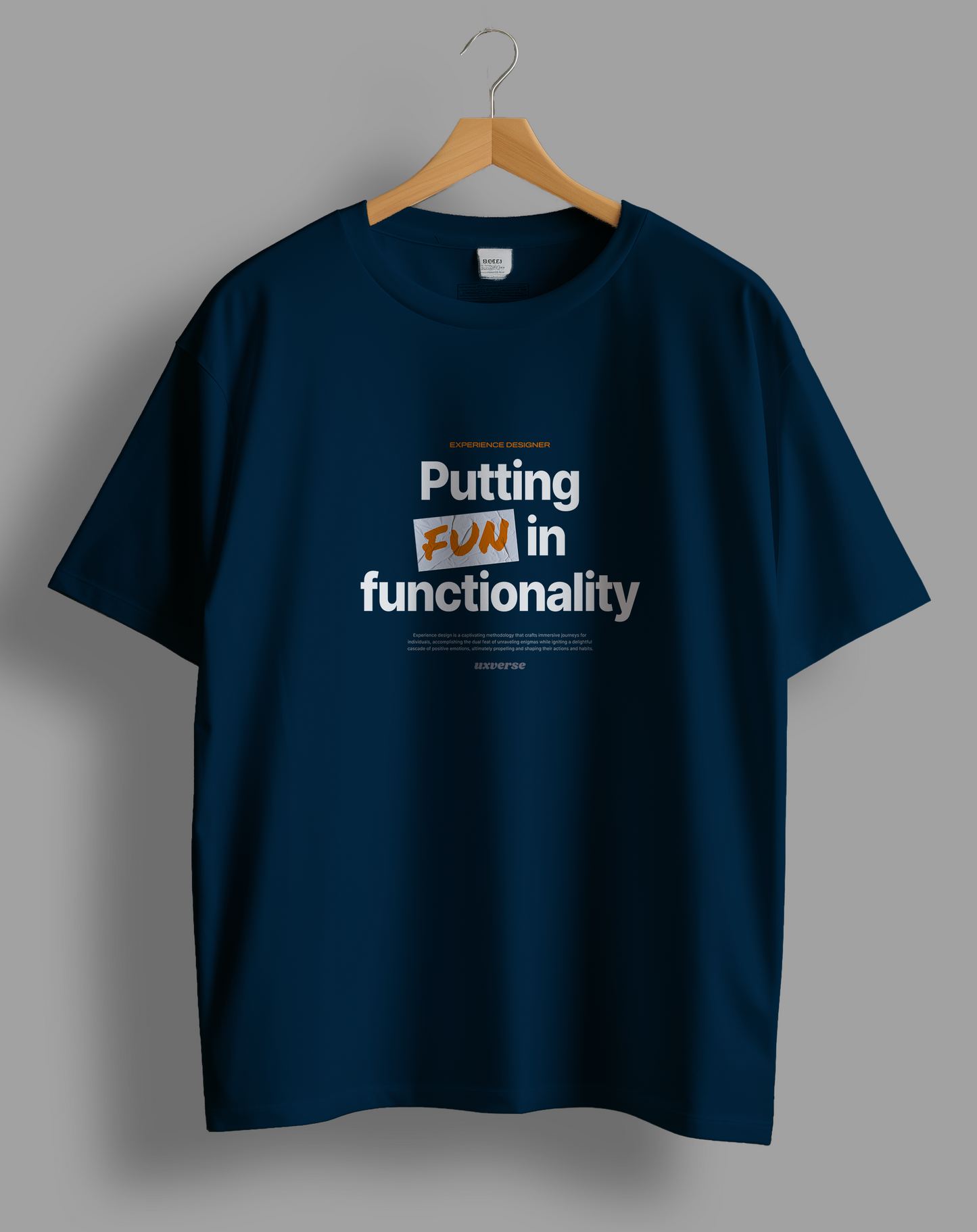 Fun in functionality | Unisex UX Design Tshirt
