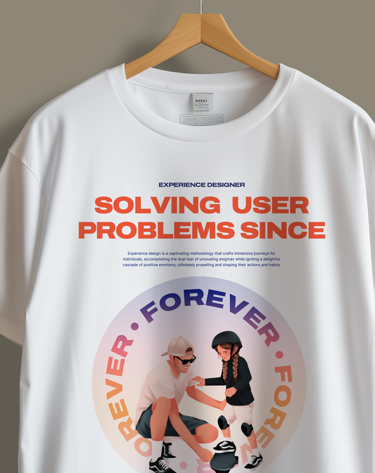 Solving user problems | Unisex UX Design Tshirt
