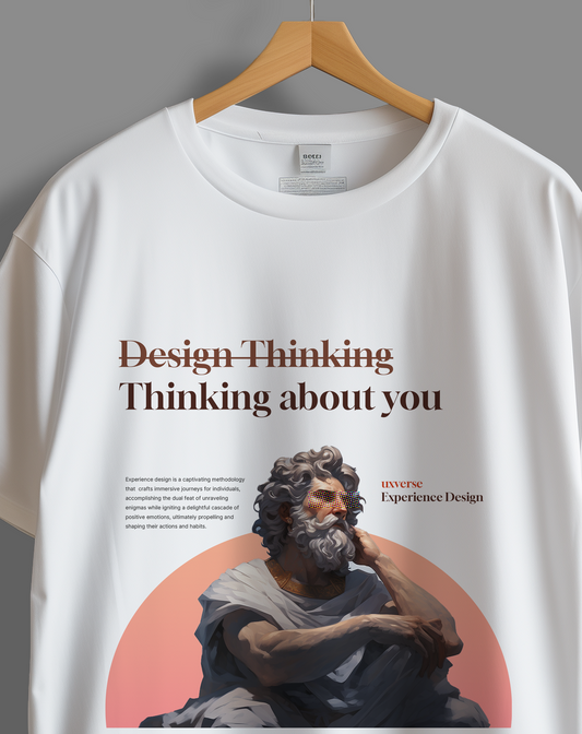 Thinking about you | Unisex UX Design Tshirt