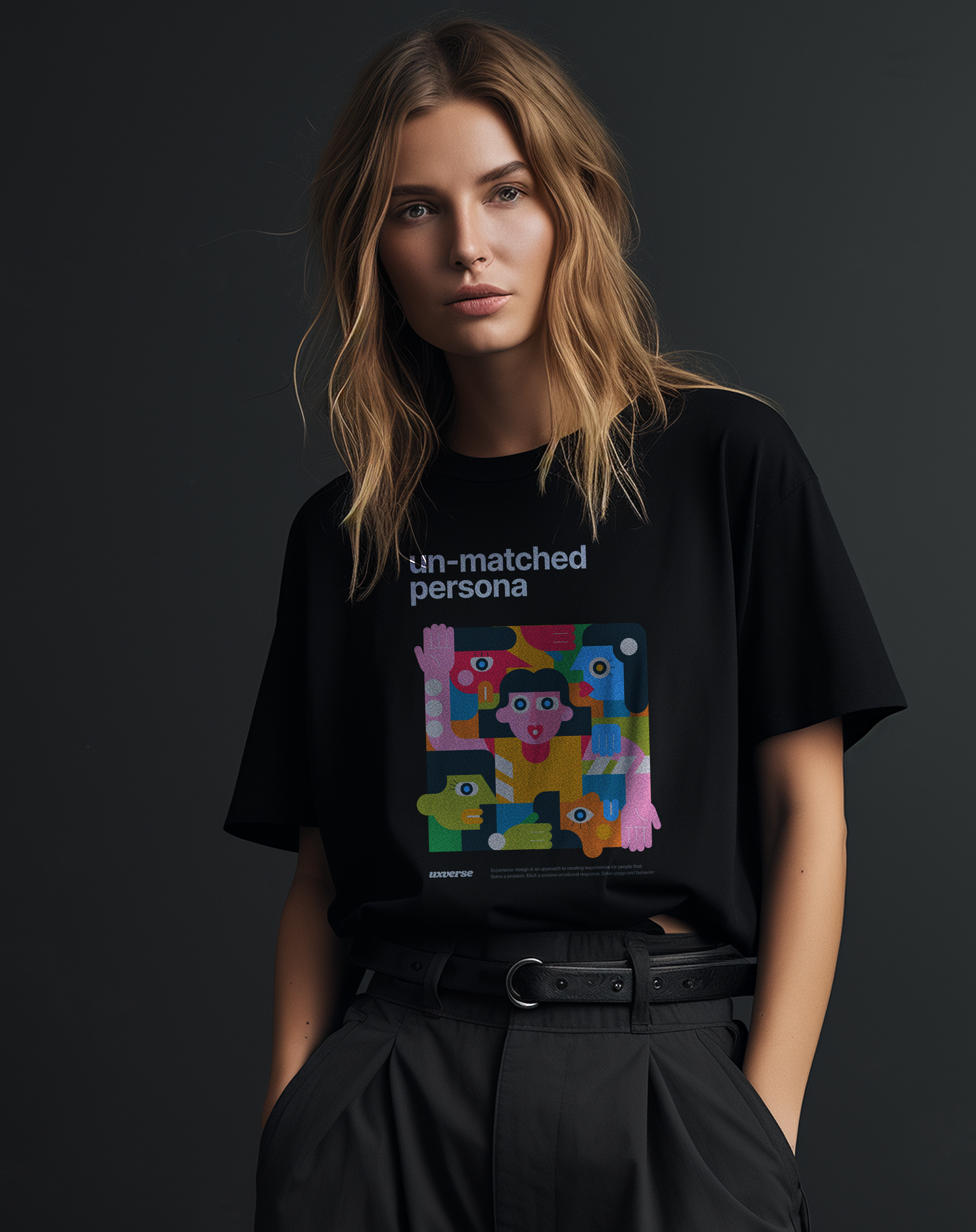 Un-matched persona | Unisex UX Design Tshirt