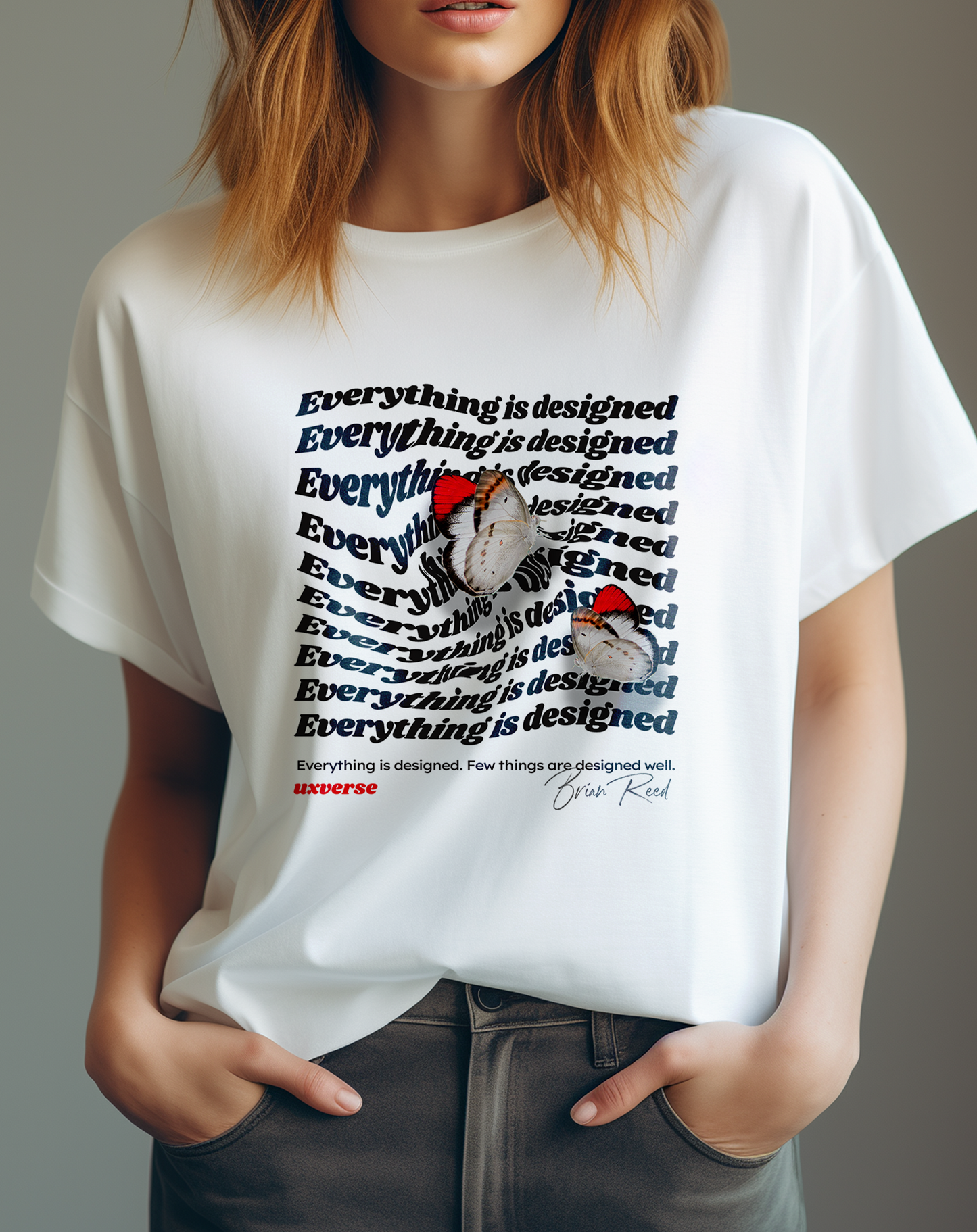 Everything is designed | Unisex UX Design Tshirt