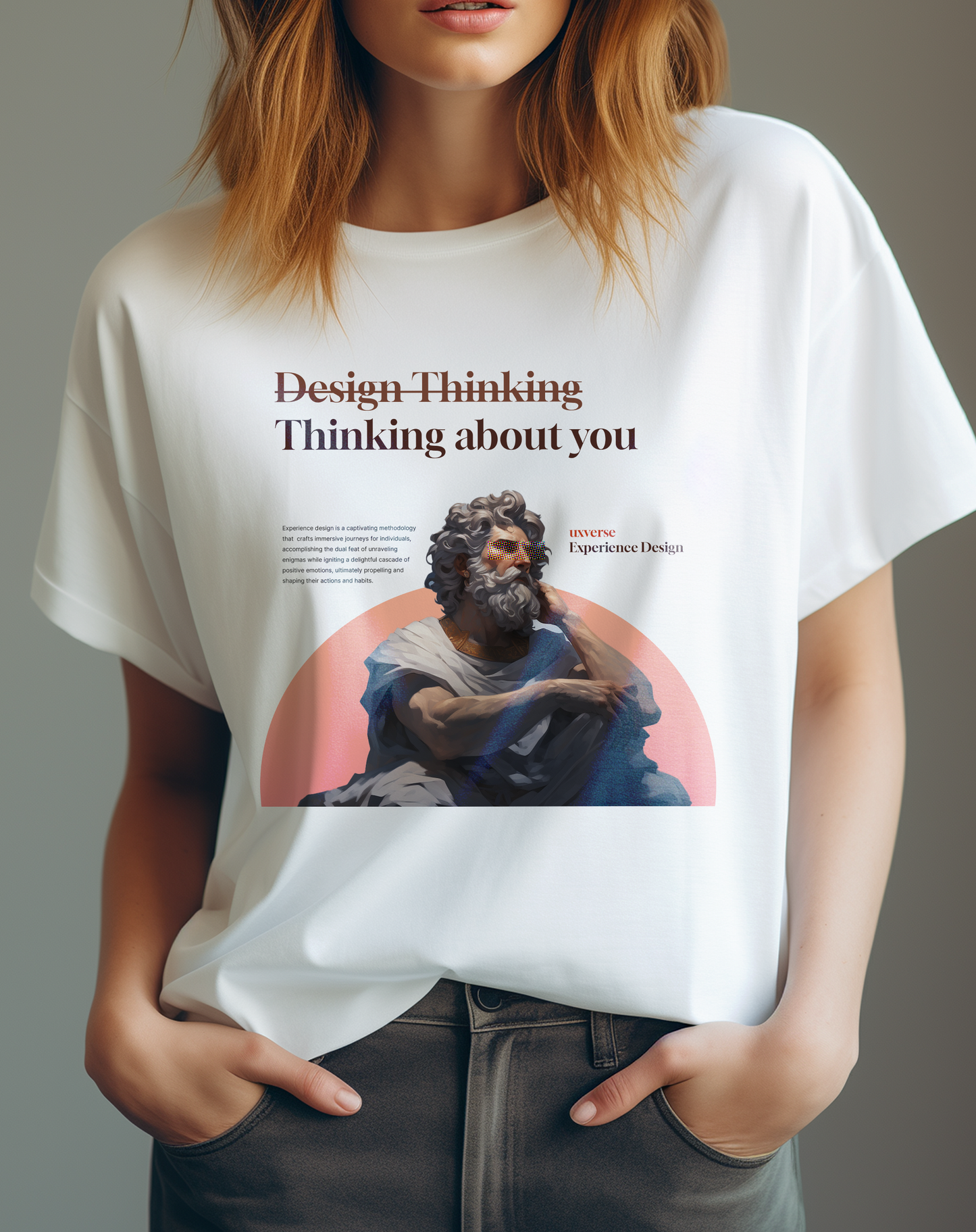 Thinking about you | Unisex UX Design Tshirt