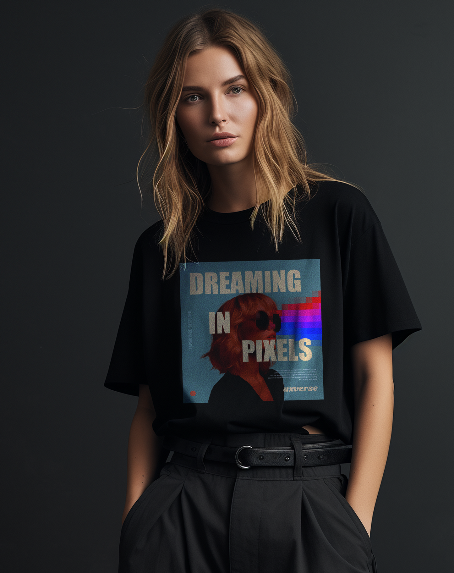 Dreaming in pixels | Unisex UX Design Tshirt