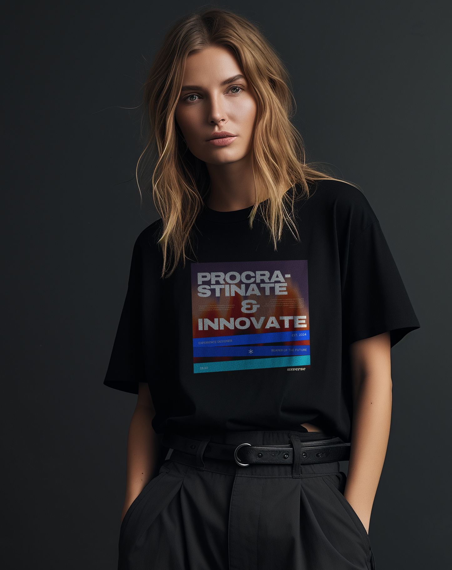 Procrastinate & Innovate | Unisex UX Design Tshirt