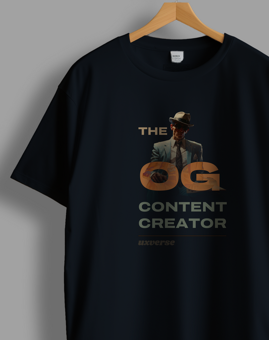 The OG Content Creator | Unisex UX Design Tshirt