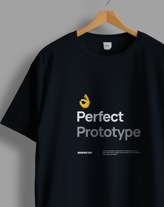 Perfect prototype | Unisex UX Design Tshirt