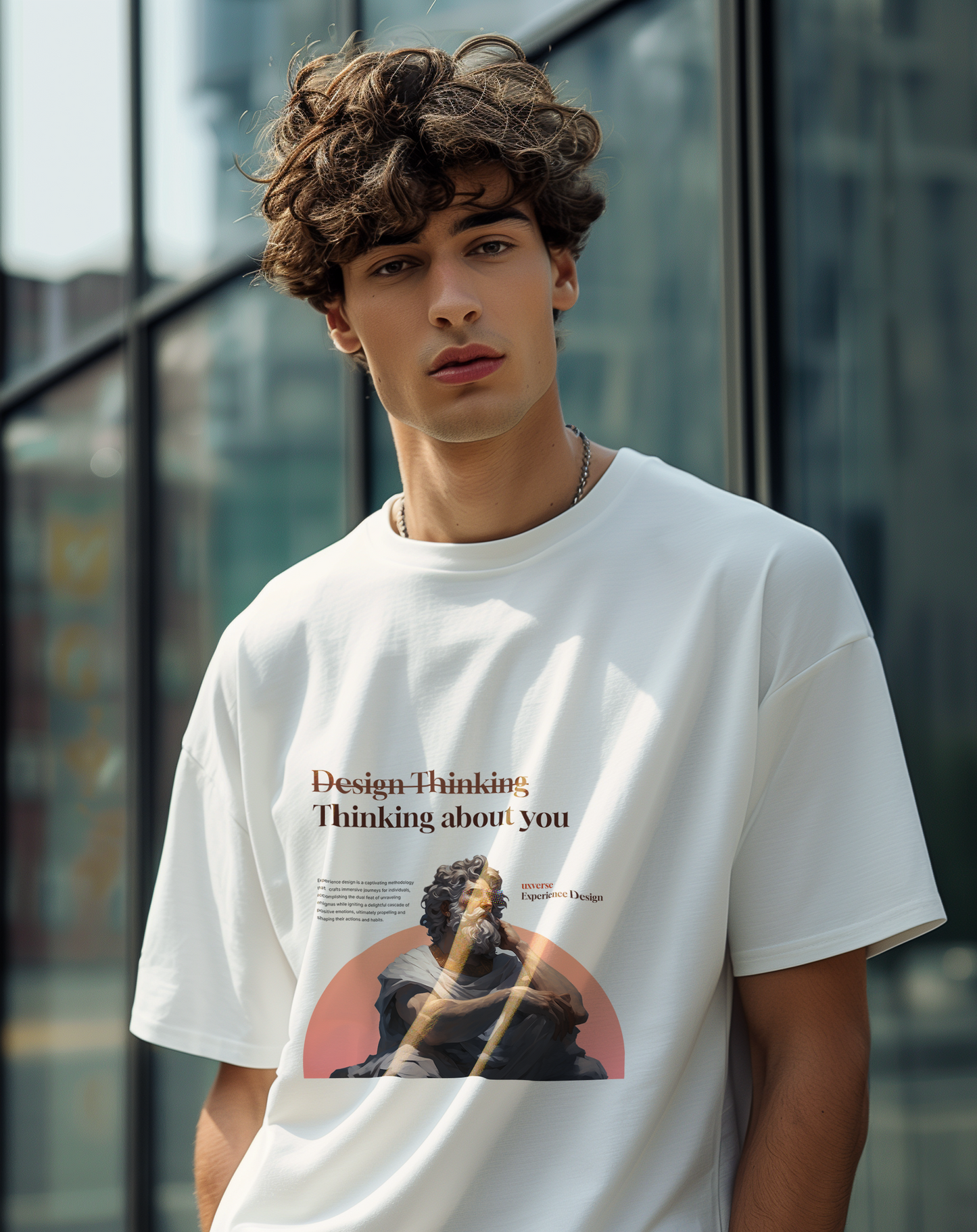Thinking about you | Unisex UX Design Tshirt