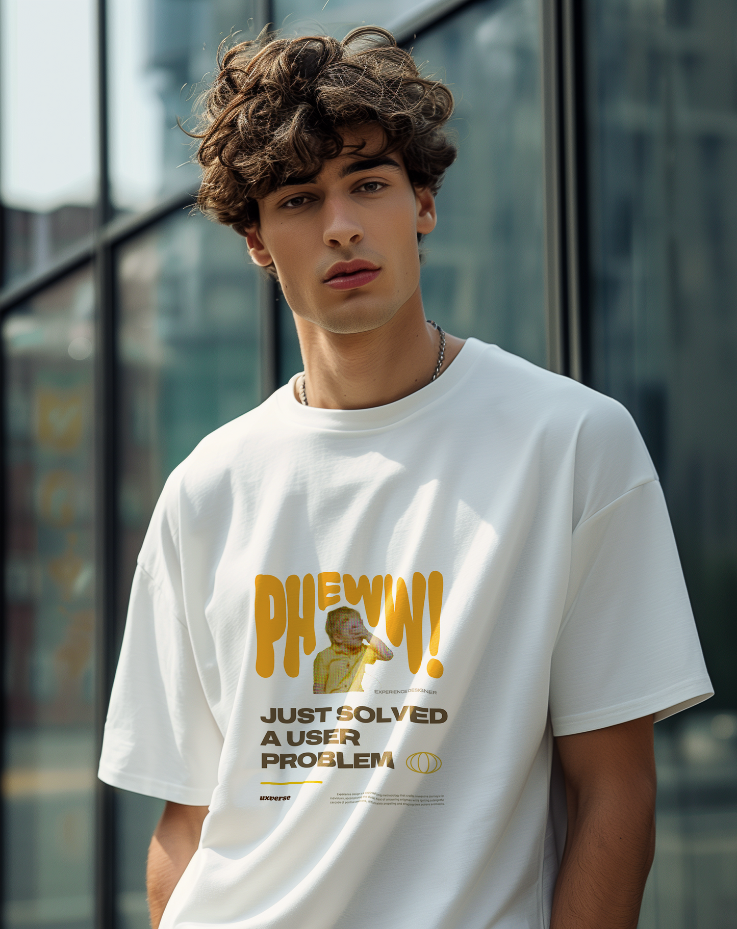 Solved a user problem | Unisex UX Design Tshirt