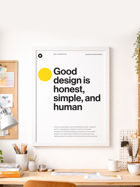 Honest Design | Design Poster