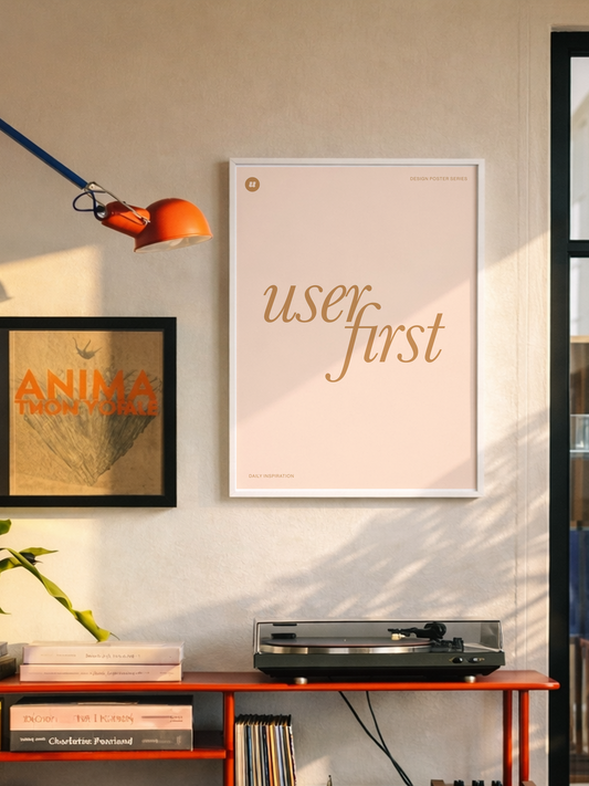 User First | Design Poster