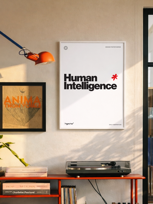 Human Intelligence | Design Poster