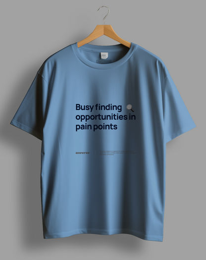 Opportunities in pain points | Unisex UX Design Tshirt