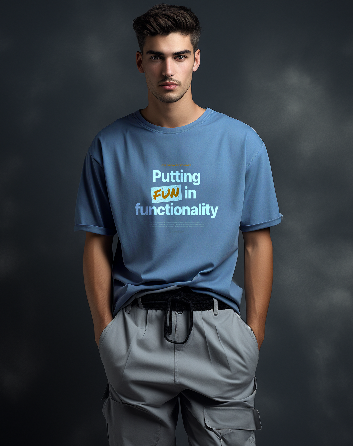 Fun in functionality | Unisex UX Design Tshirt