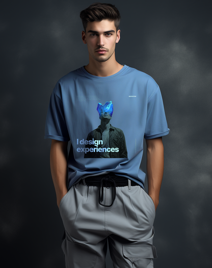 Boy designs experiences | Unisex UX Design Tshirt