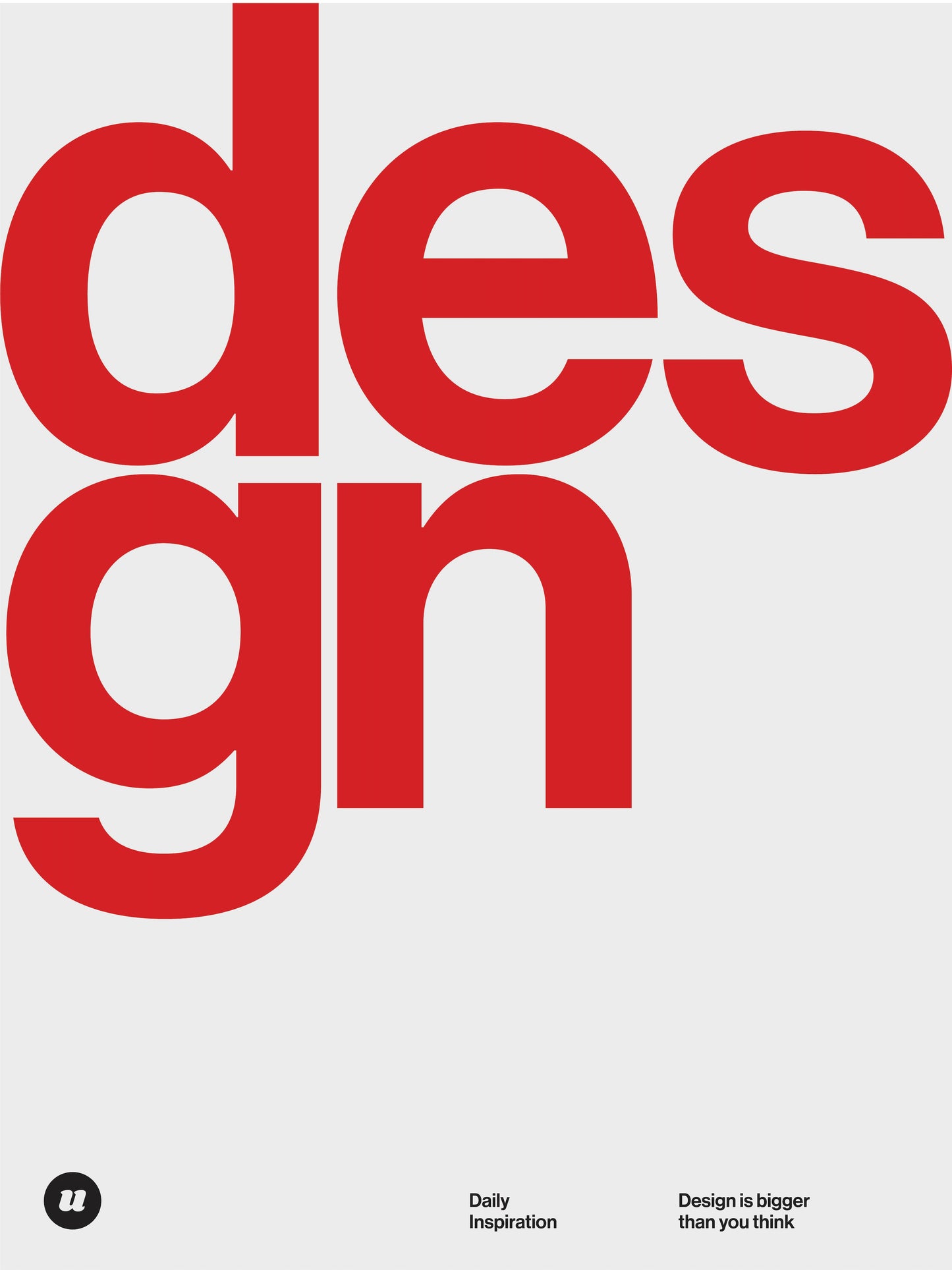 Desgn | Typography Poster