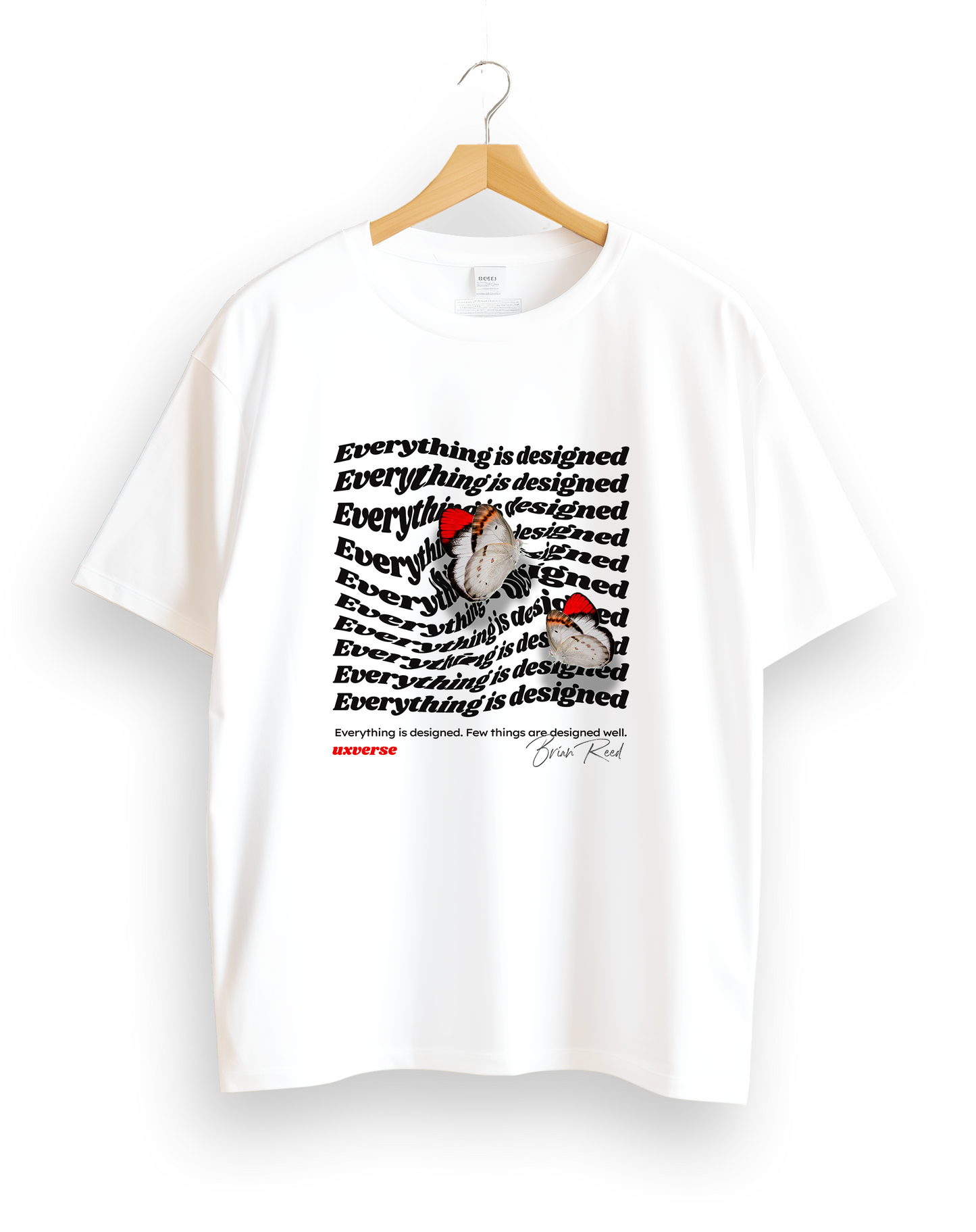 Everything is designed | Unisex UX Design Tshirt