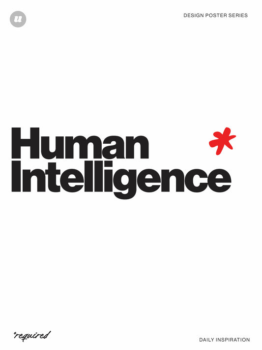 Human Intelligence | Design Poster