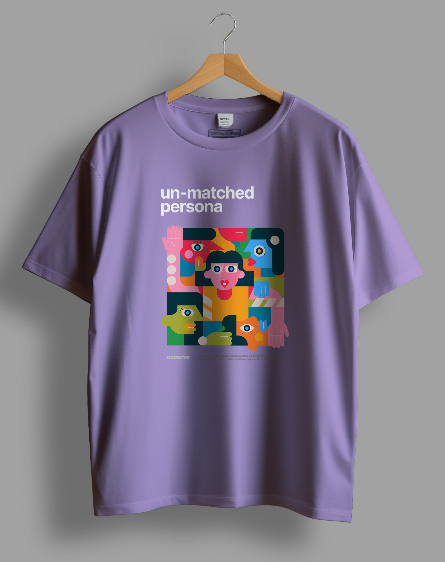 Un-matched persona | Unisex UX Design Tshirt