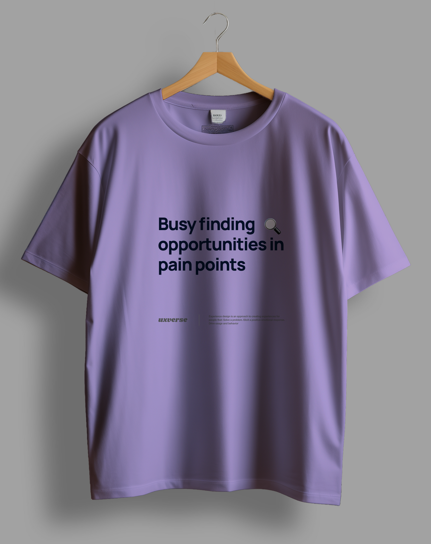 Opportunities in pain points | Unisex UX Design Tshirt