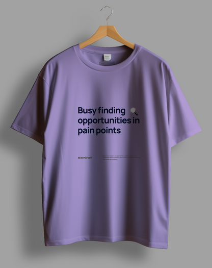 Opportunities in pain points | Unisex UX Design Tshirt