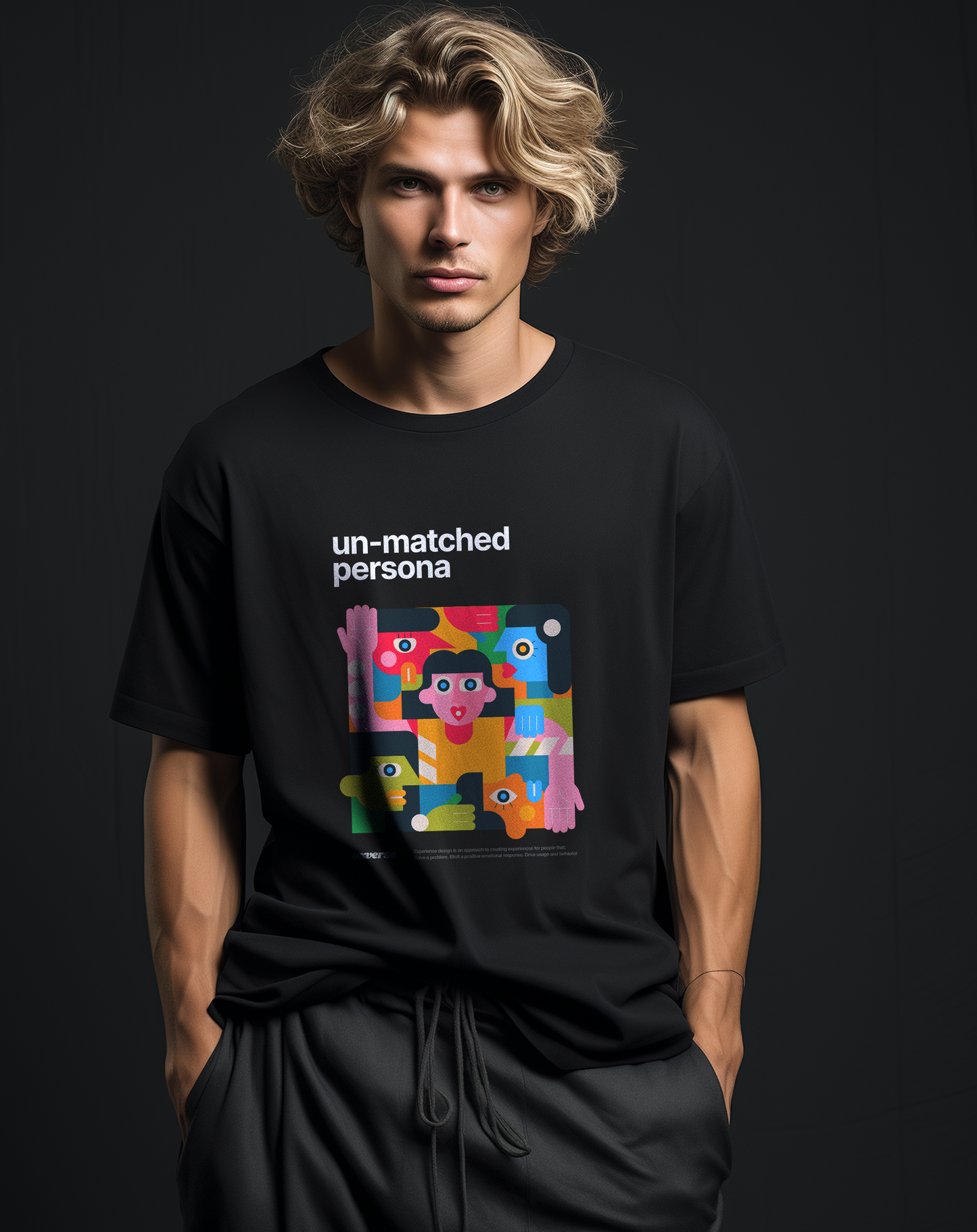 Un-matched persona | Unisex UX Design Tshirt