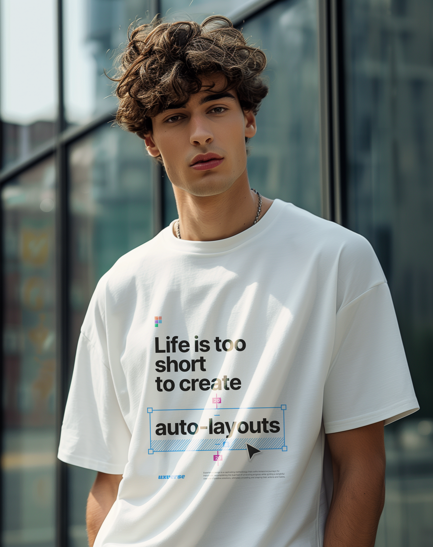 Auto-layout | Unisex UX Design Tshirt