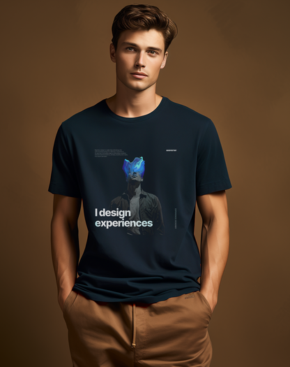 Boy designs experiences | Unisex UX Design Tshirt