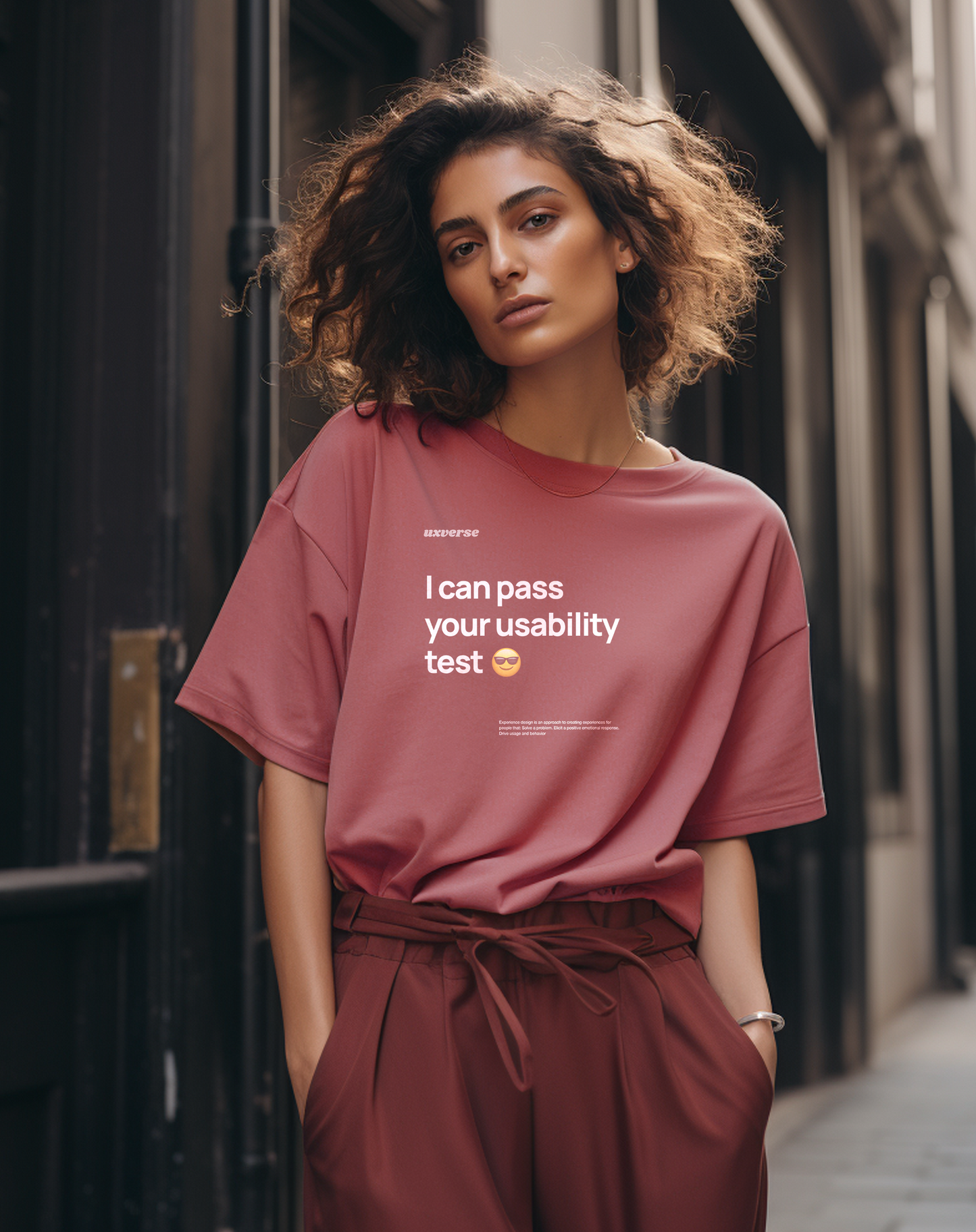 Usability test | Unisex UX Design Tshirt