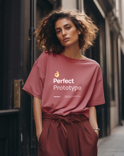 Perfect prototype | Unisex UX Design Tshirt