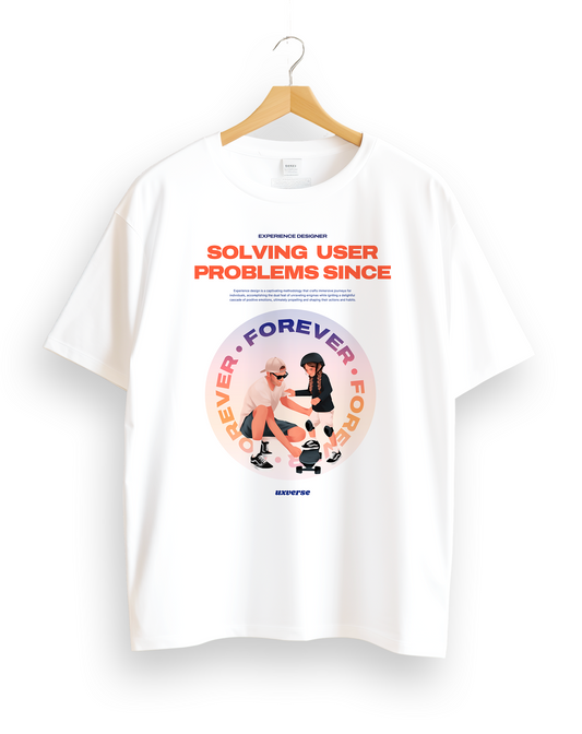 Solving user problems | Unisex UX Design Tshirt