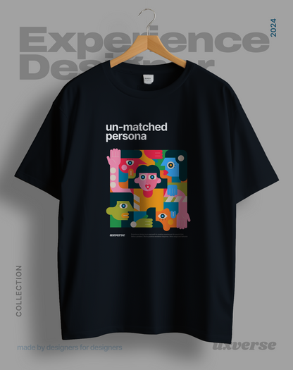 Un-matched persona | Unisex UX Design Tshirt