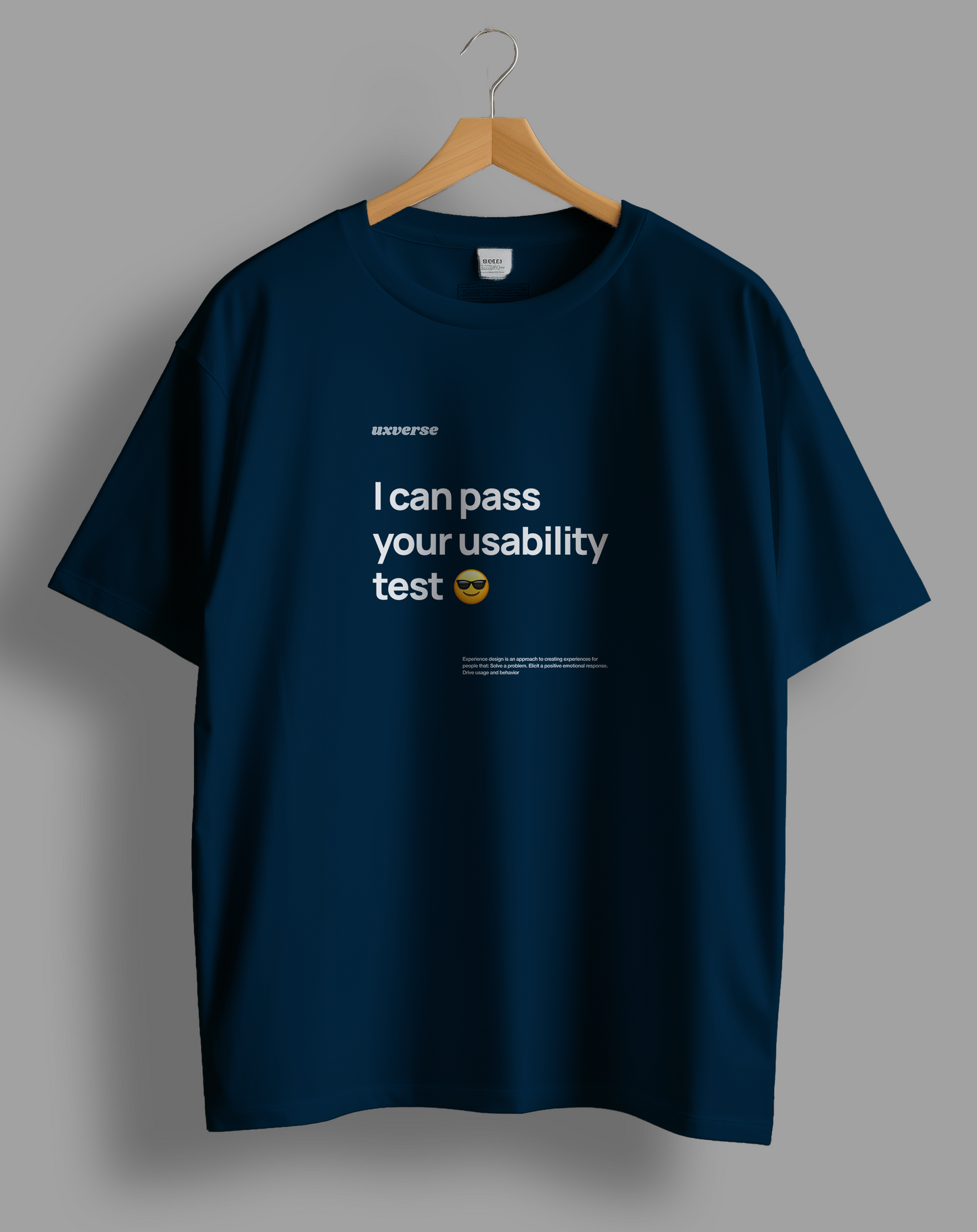 Usability test | Unisex UX Design Tshirt