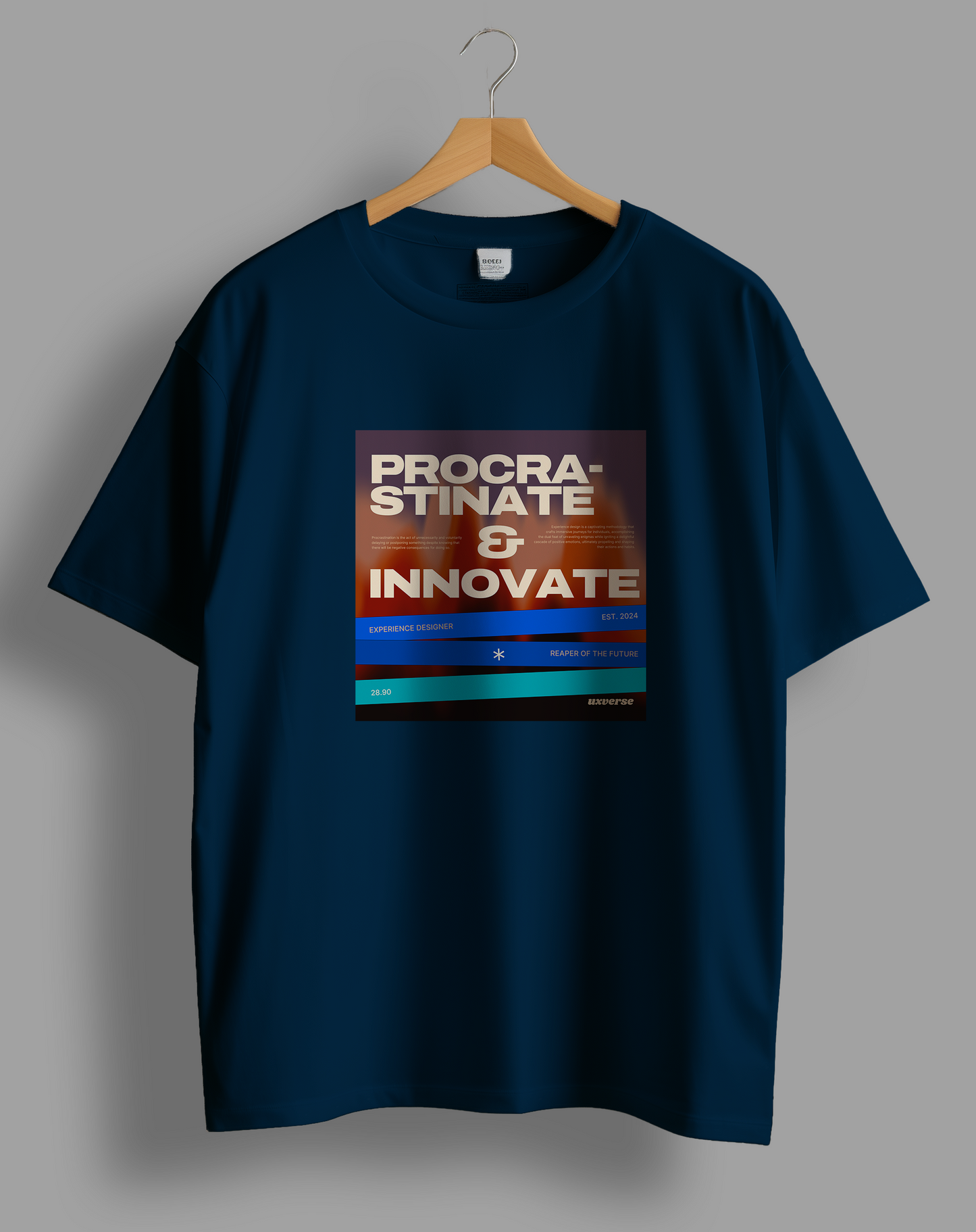 Procrastinate & Innovate | Unisex UX Design Tshirt