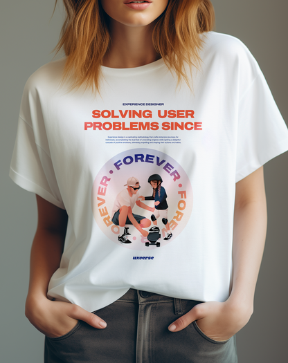 Solving user problems | Unisex UX Design Tshirt