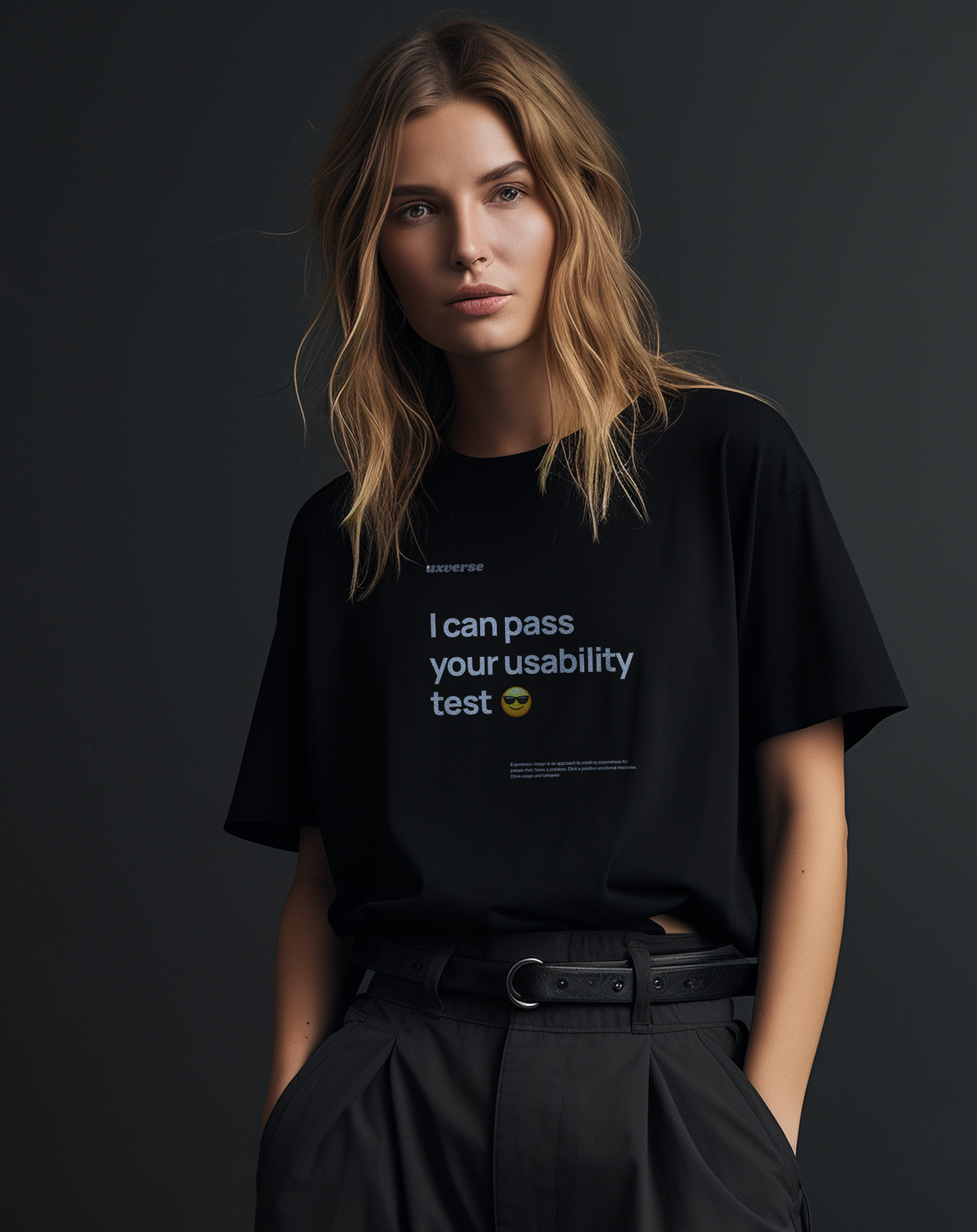 Usability test | Unisex UX Design Tshirt