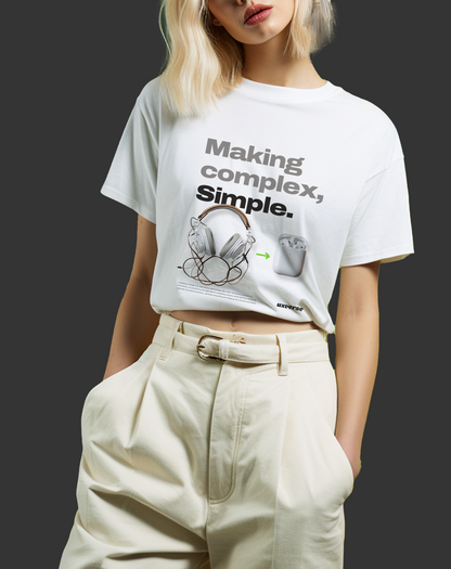Making complex simple | Unisex UX Design Tshirt